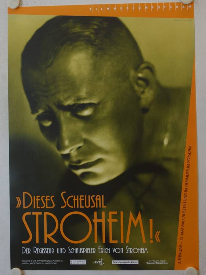 Dieses Scheusal Stroheim originales deutsches Ausstellungsplakat